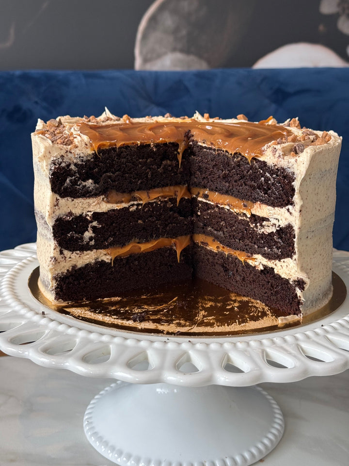 Gâteau au chocolat et au beurre noisette